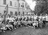 Zu Fu� und per Rad in die Partnerstadt