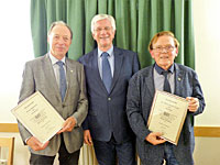 Ehrungen im BdV Bayern für Georg Hodolitsch und Alfred Lange Ehrungen im BdV Bayern für Georg Hodolitsch und Alfred Lange