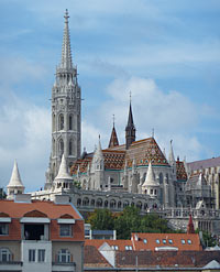 Die Matthiaskirche oder Liebfrauenkirche in Buda